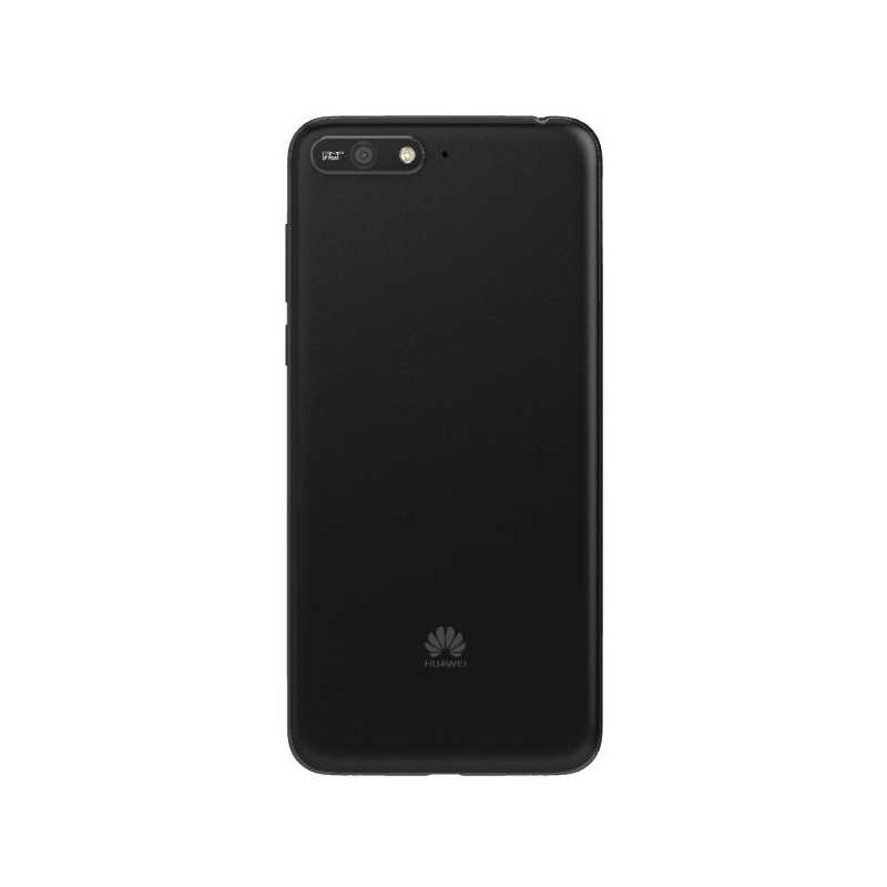 Huawei Y6 2018 : Coque arrière châssis contour Noir. Officiel