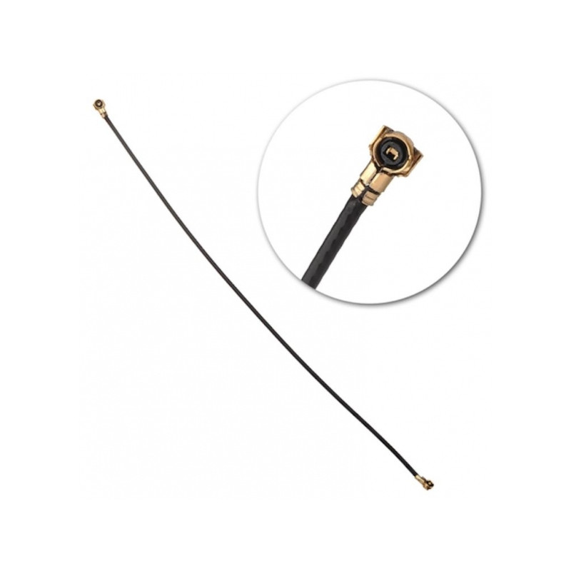 Galaxy A03 (A035) : Câble antenne coaxial Noir (135 mm)