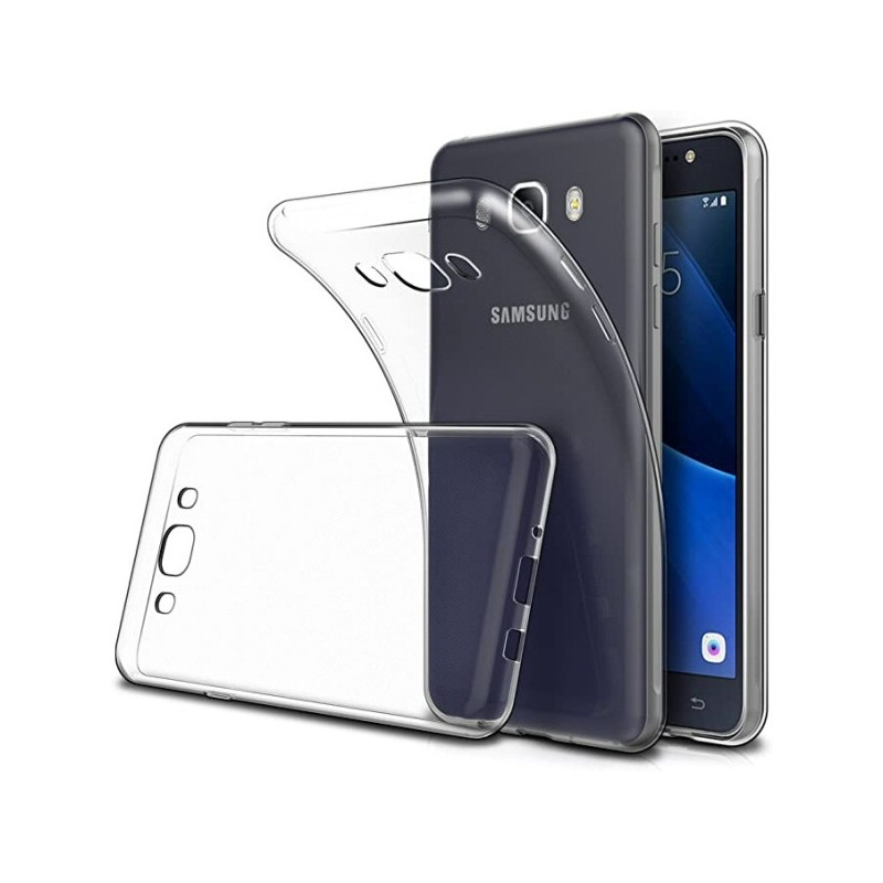 Galaxy J5 2016 (J510) : Coque transparente souple silicone Galaxy J5 2016 (J510) : Coque transparente souple silicone