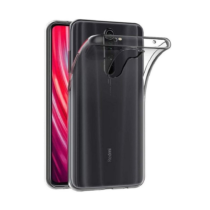 Redmi Note 8 Pro : Coque silicone TPU transparente