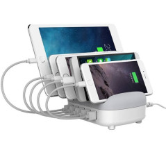 Chargeur 5 ports USB pour smartphones & tablettes