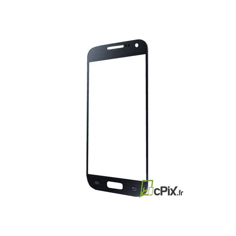 Samsung Galaxy S4 Mini GT-i9195 : Vitre noire sans logo