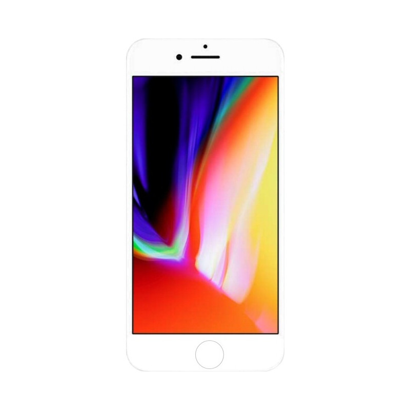 iPhone 8 : Vitre tactile écran Platinium Blanc