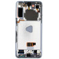 Galaxy S21+ 5G (G996) Argent : Vitre tactile écran châssis. Officiel Samsung