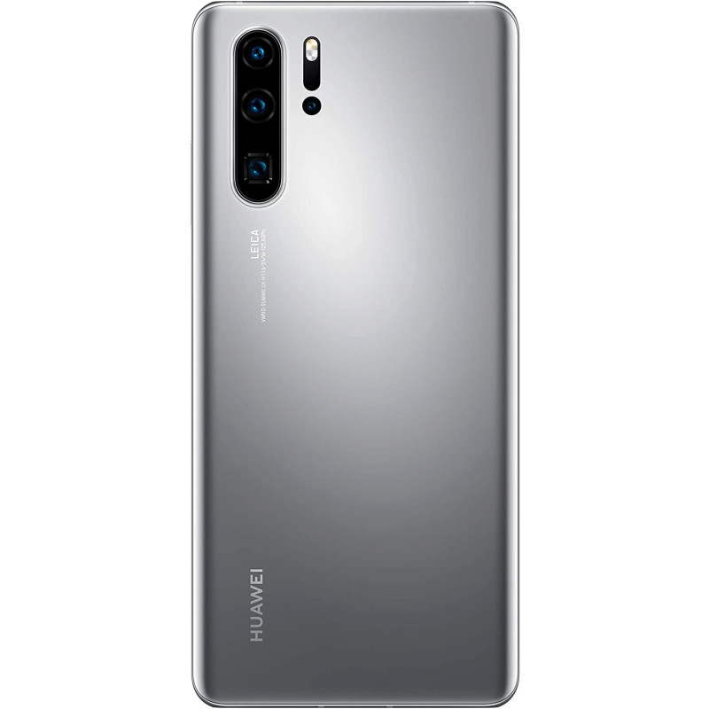 Huawei P30 Pro : Vitre arrière Argent Originale Huawei