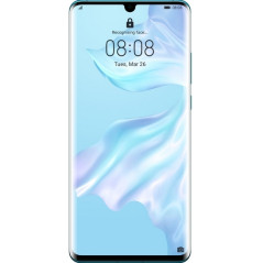 Afficheur complet Oled + châssis P30 Pro Bleu Nacré Origine (ReNew)