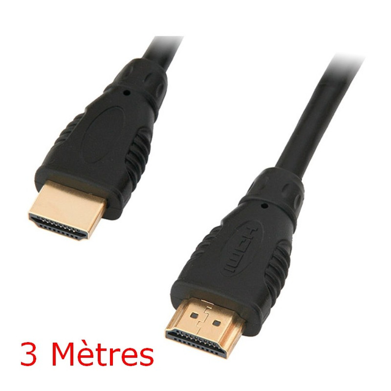 Câble HDMI 3 mètres