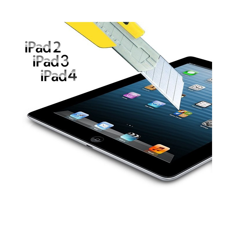 iPad 2 / 3 / 4 retina : Verre protecteur d'ecran