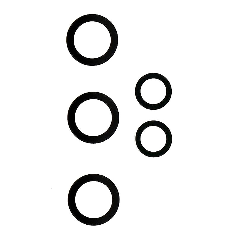 Galaxy A52 4G / 5G (A525 / A526) / A52S 5G (A528) / A72 (A725) : Lot de 5 Lentilles appareil photo arrière