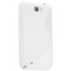 Galaxy NOTE 2 : Coque en Gel Blanc - accessoire