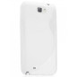 Galaxy NOTE 2 :  Coque en Gel Blanc - accessoire