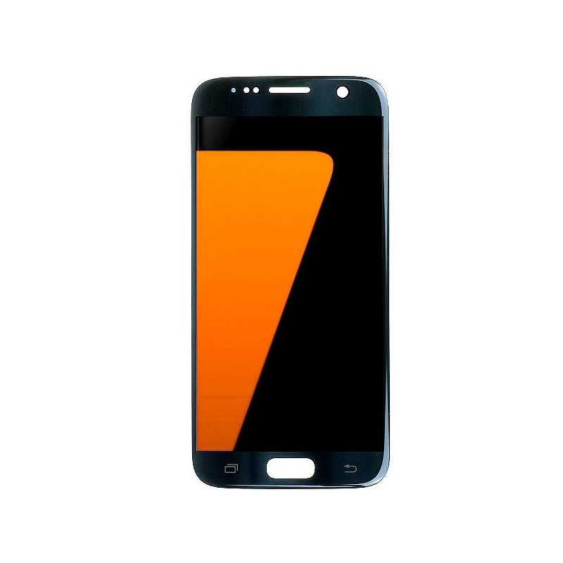 Galaxy S7 (G930) Noir : Vitre tactile écran Oled. Original Samsung (ReNew)