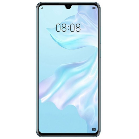 Ecran complet origine Huawei P30 bleu nacré 