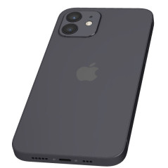 Châssis complet d'origine Apple iPhone 12 + vitre arrière noire (2Vie)