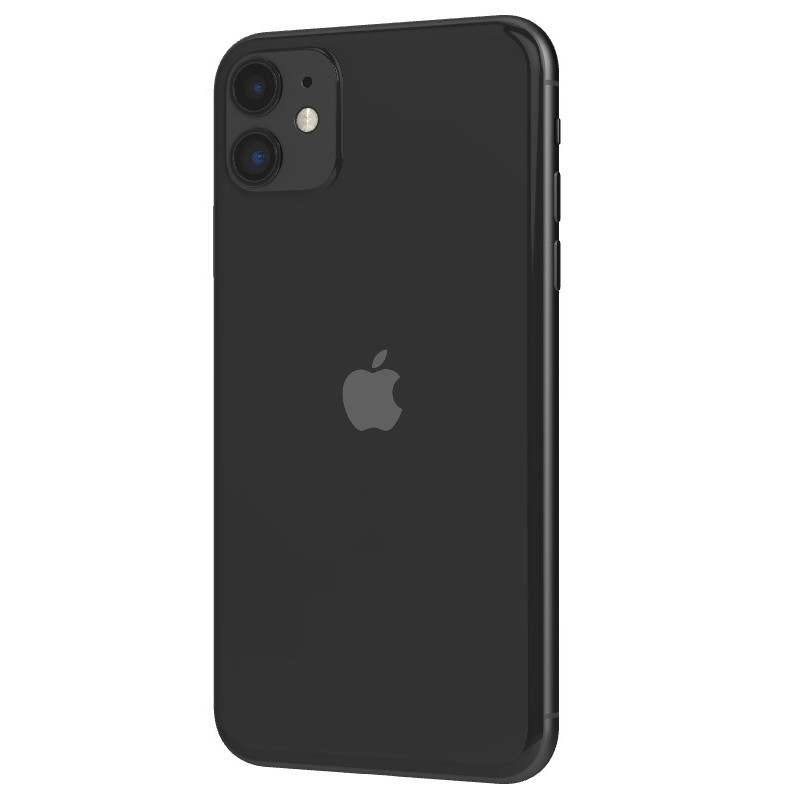 iPhone 11 : Châssis complet Noir + vitre arrière Origine Apple, (2èmeVie)