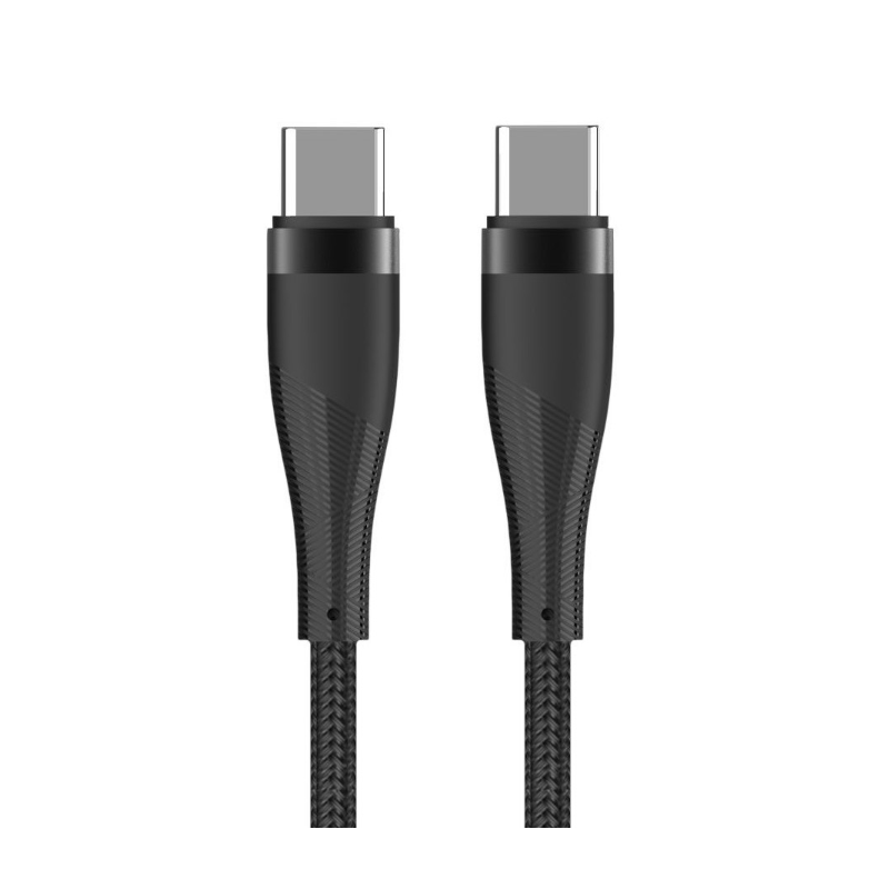 Câble USB-C / USB-C, Fast Charge rapide 60W, 1m