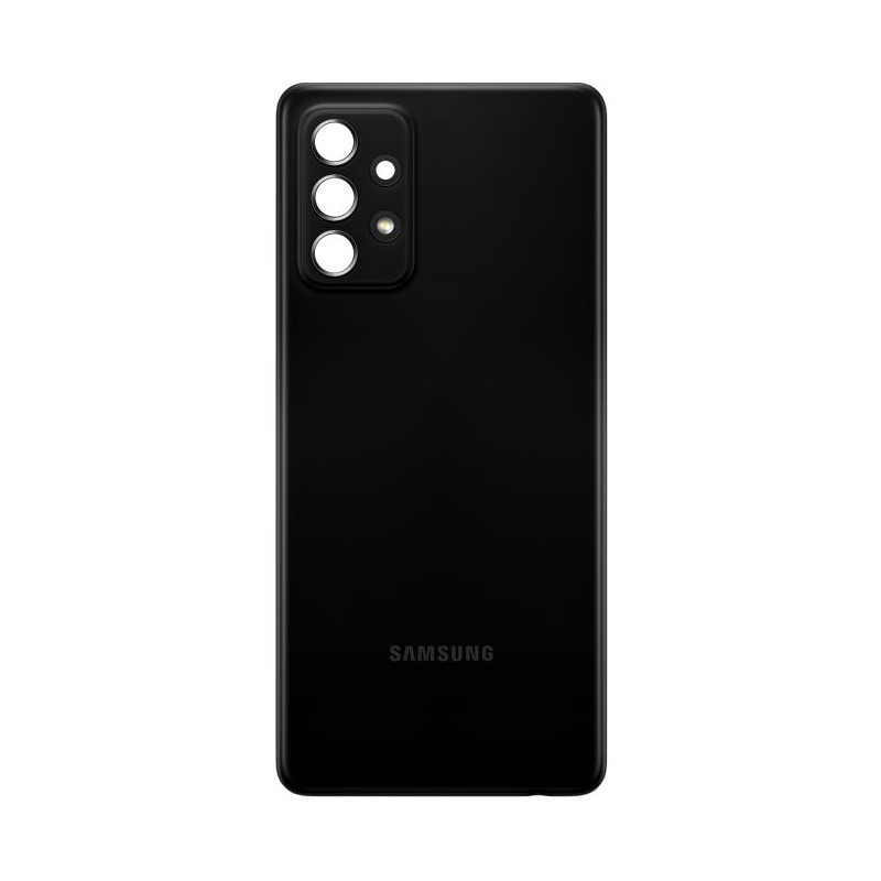 Galaxy A72 4G (A725) : Vitre arrière Noire d'origine Samsung