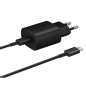 Pack chargeur rapide 25W Origine Samsung + câble USB-C/USB-C Pack chargeur rapide 25W Origine Samsung + câble USB-C/USB-C