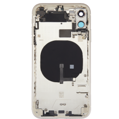 Châssis complet Blanc + vitre arrière iPhone 11