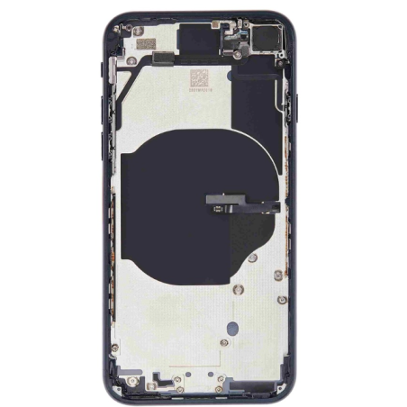 iPhone SE (3e gén : 2022) : Châssis complet Noir + vitre arrière Original Apple, (2èmeVie)