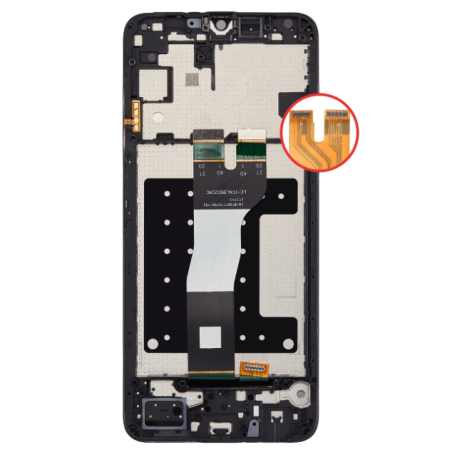 Galaxy A05s (A057) : Vitre tactile écran LCD + châssis Original Samsung