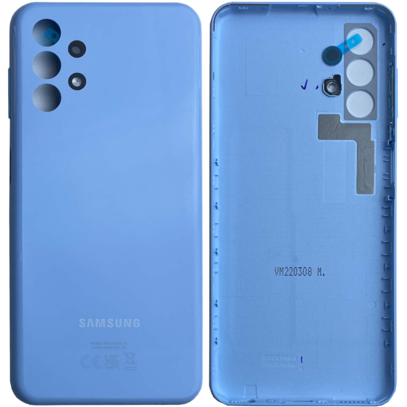 Galaxy A13 4G (A135/A137) : Coque arrière Bleue. Officiel Samsung