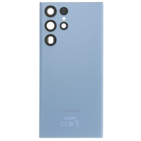 Vitre arrière Galaxy S23 Ultra Bleu Ciel