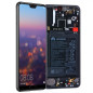 Huawei P20 Pro : Vitre écran complet Noir avec batterie. Officiel Huawei