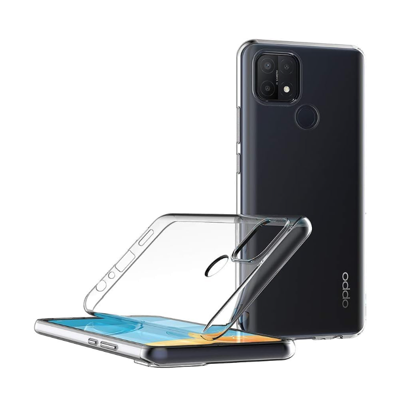 Oppo A15 / A15s / A35 : Coque silicone TPU transparente