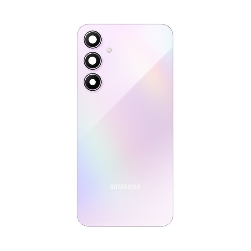 Galaxy A55 5G (A556) : Vitre arrière Lilas. Officiel Samsung