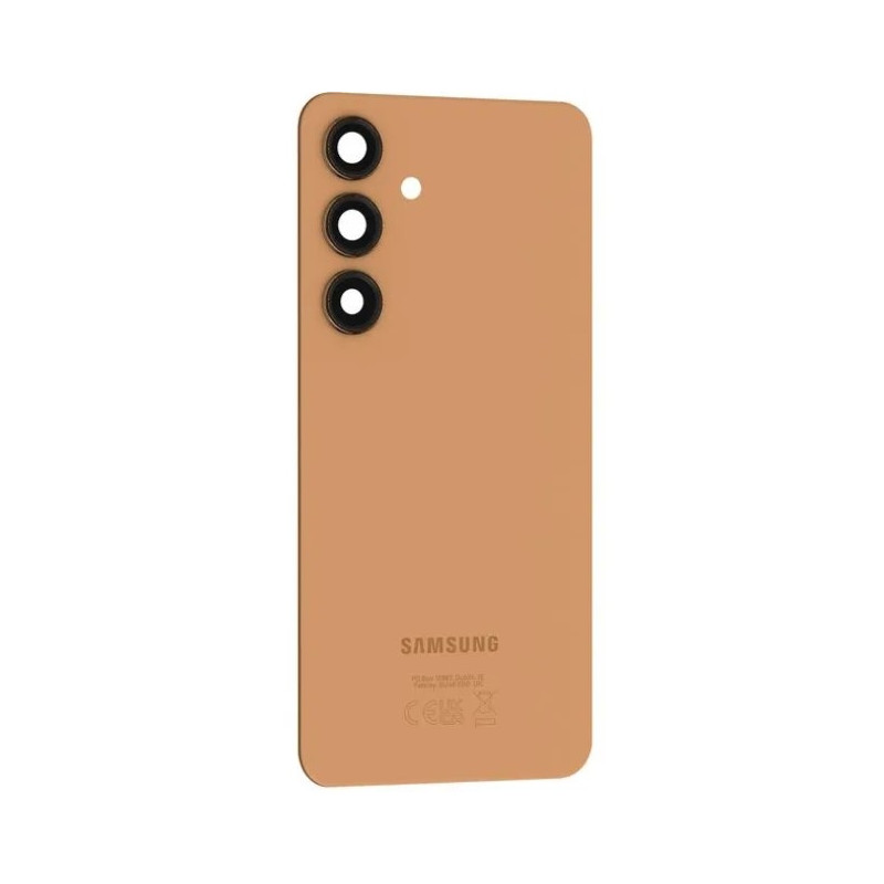 Galaxy S24 5G (S921)  : Vitre arrière Orange. Original Samsung