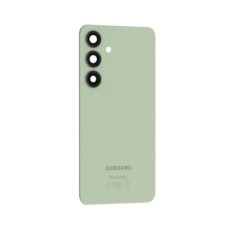 Galaxy S24 5G (S921)  : Vitre arrière Verte. Original Samsung