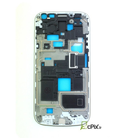 Galaxy S4 Mini GT-i9195 : Chassis avant et contour pour écran gris