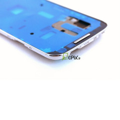 Galaxy S4 Mini GT-i9195 : assemblage avant et contour pour écran gris