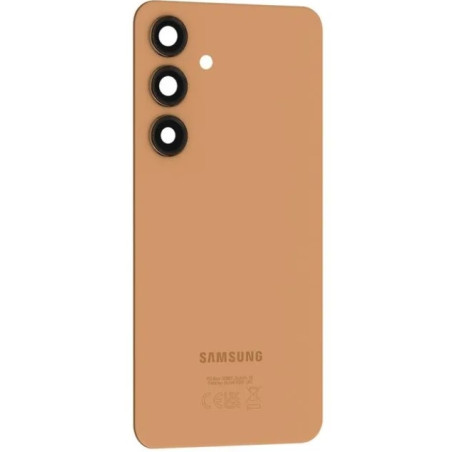 Vitre arrière Orange originale Samsung Galaxy S24 Plus