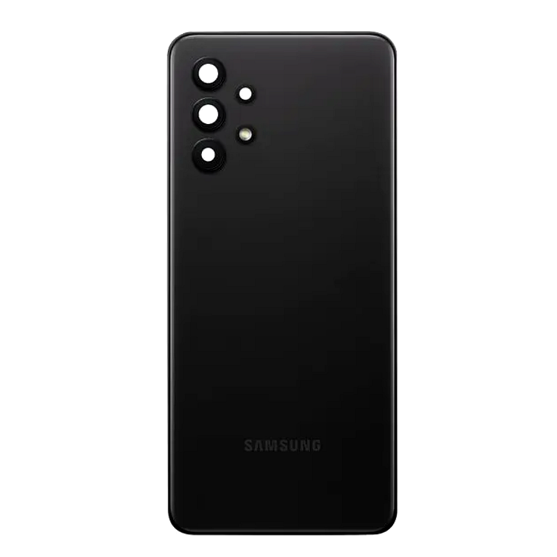 Galaxy A32 5G (A326) : Vitre arrière Noire Originale Samsung