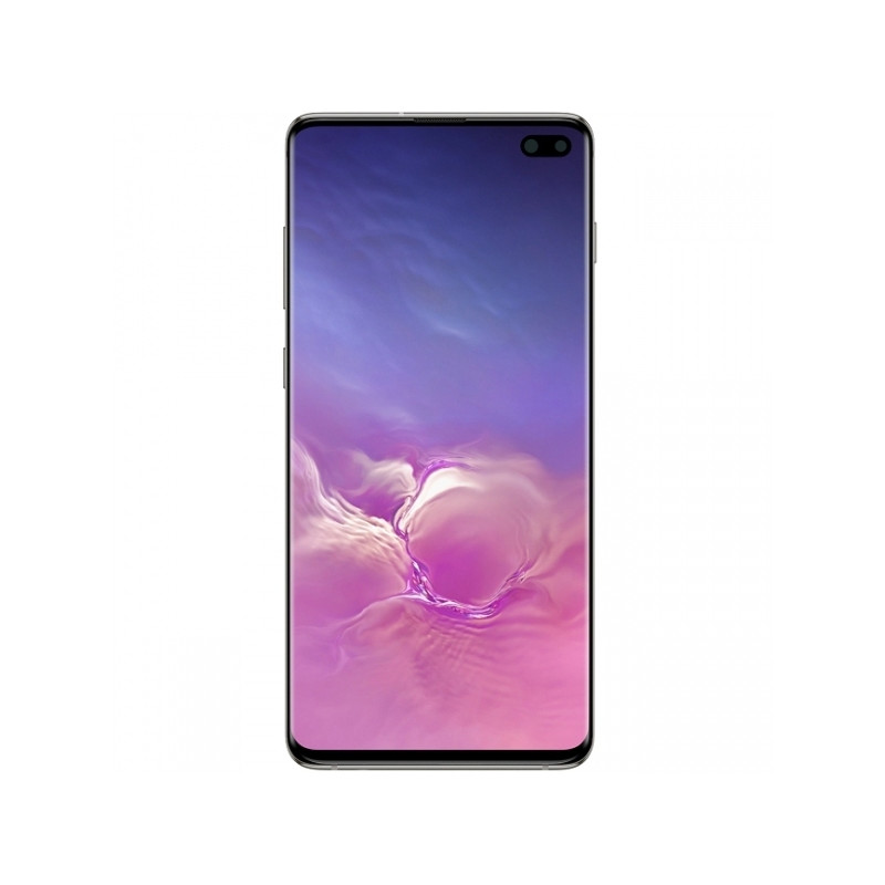 Galaxy S10+ (G975) Noir prisme : Vitre tactile écran LCD + châssis.