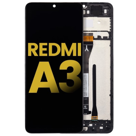 Redmi A3 : Vitre tactile châssis écran LCD Original Xiaomi ReNew