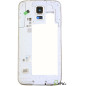 Samsung Galaxy S5 : Chassis contour argent arrière