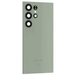 Vitre arrière originale Samsung Galaxy S24 Ultra 5G Titane Vert