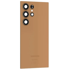 Galaxy S24 Ultra 5G (S928)  : Vitre arrière Titane Orange. Original Samsung