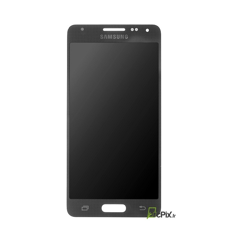 Samsung Galaxy Alpha SM-G850F : Ecran Complet Vitre tactile + LCD Gris Noir