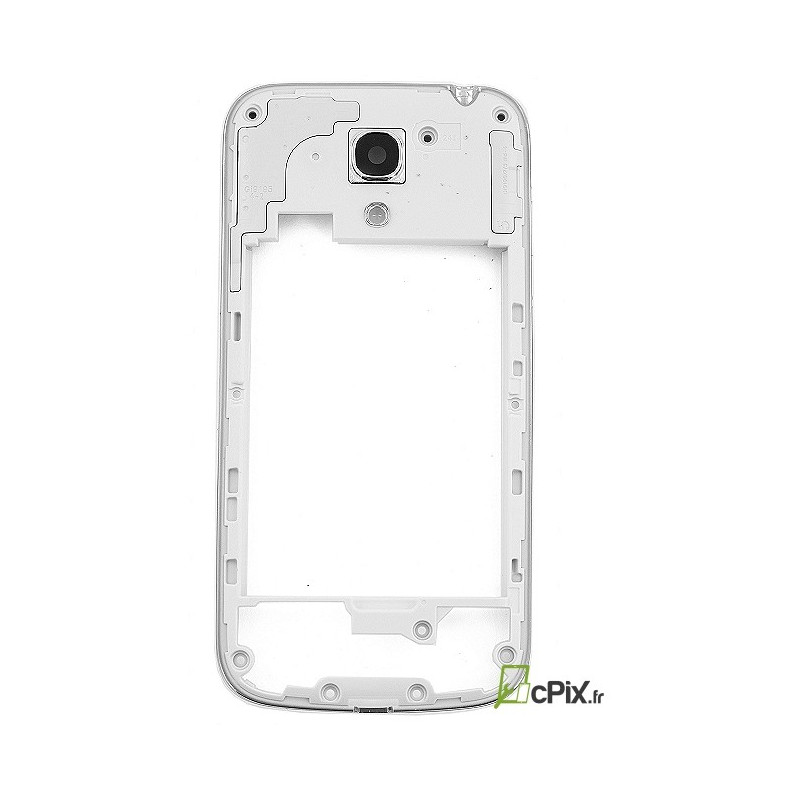 Galaxy S4 Mini GT-i9195 : Chassis contour argent arrière