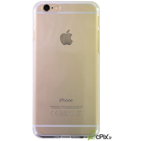 iPhone 6 / 6S : Etui gel silicone transparent