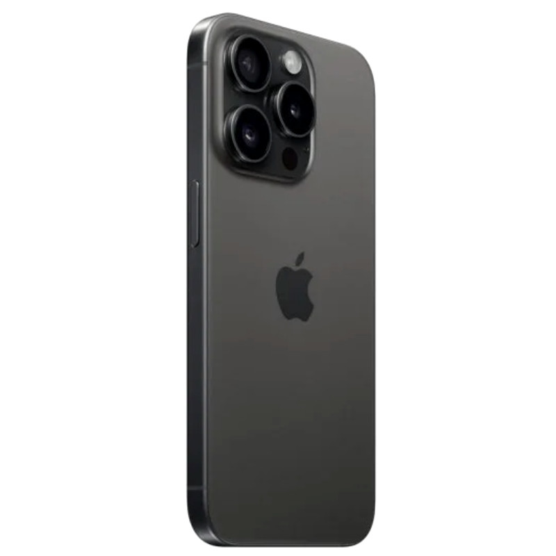 iPhone 15 Pro : Châssis complet Titane noir + vitre arrière Original Apple, (2èmeVie)