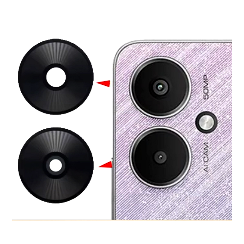 Redmi 13C 5G : Lentilles appareil photo arrière Redmi 13C 5G : Lentilles appareil photo arrière