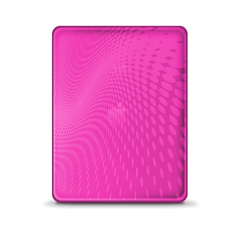 iPad 1 : Etui gel rose iLuv