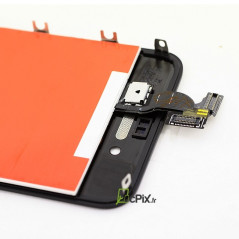 iPhone 4S : Ecran Noir LCD + vitre tactile assemblés - pièce détachée