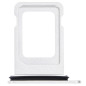 Tiroir sim Argent Blanc iPhone 13 / 13 Mini