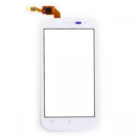 Vitre blanche tactile Wiko Cink Peax 2